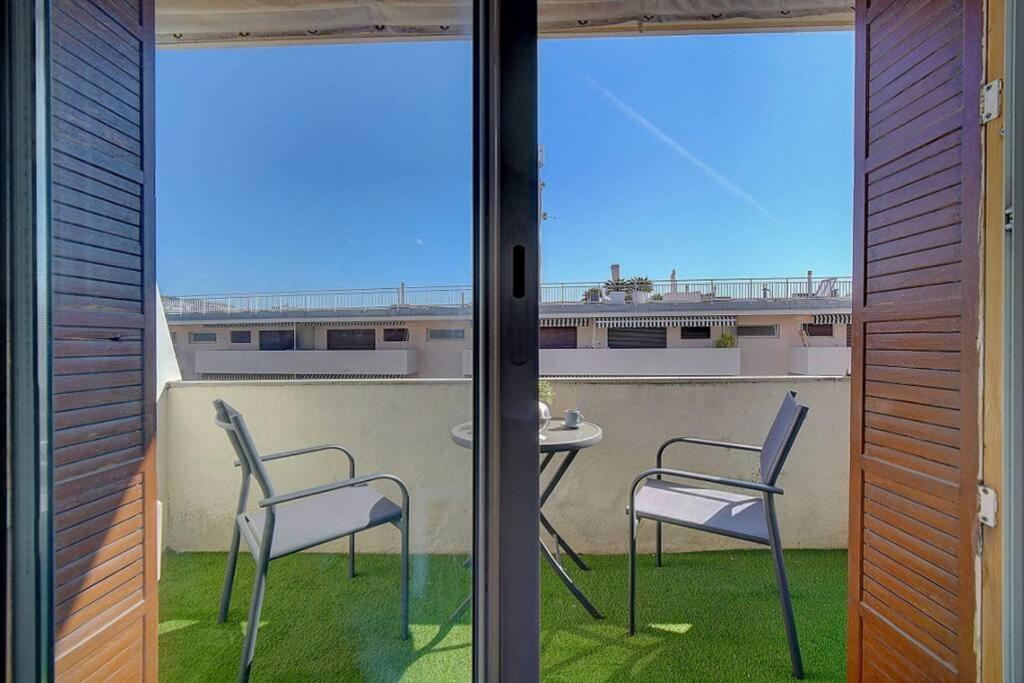 Le Palm - 100M Plage - Croisette - Verriere Cote D'Azur Lägenhet Cannes Exteriör bild