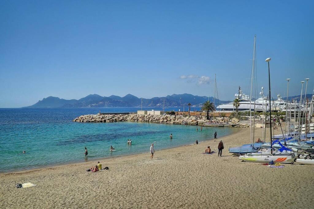 Le Palm - 100M Plage - Croisette - Verriere Cote D'Azur Lägenhet Cannes Exteriör bild